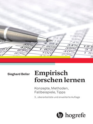 cover image of Empirisch forschen lernen